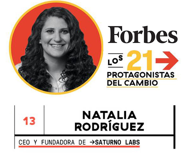 Natalia Rodríguez premiada por Forbes